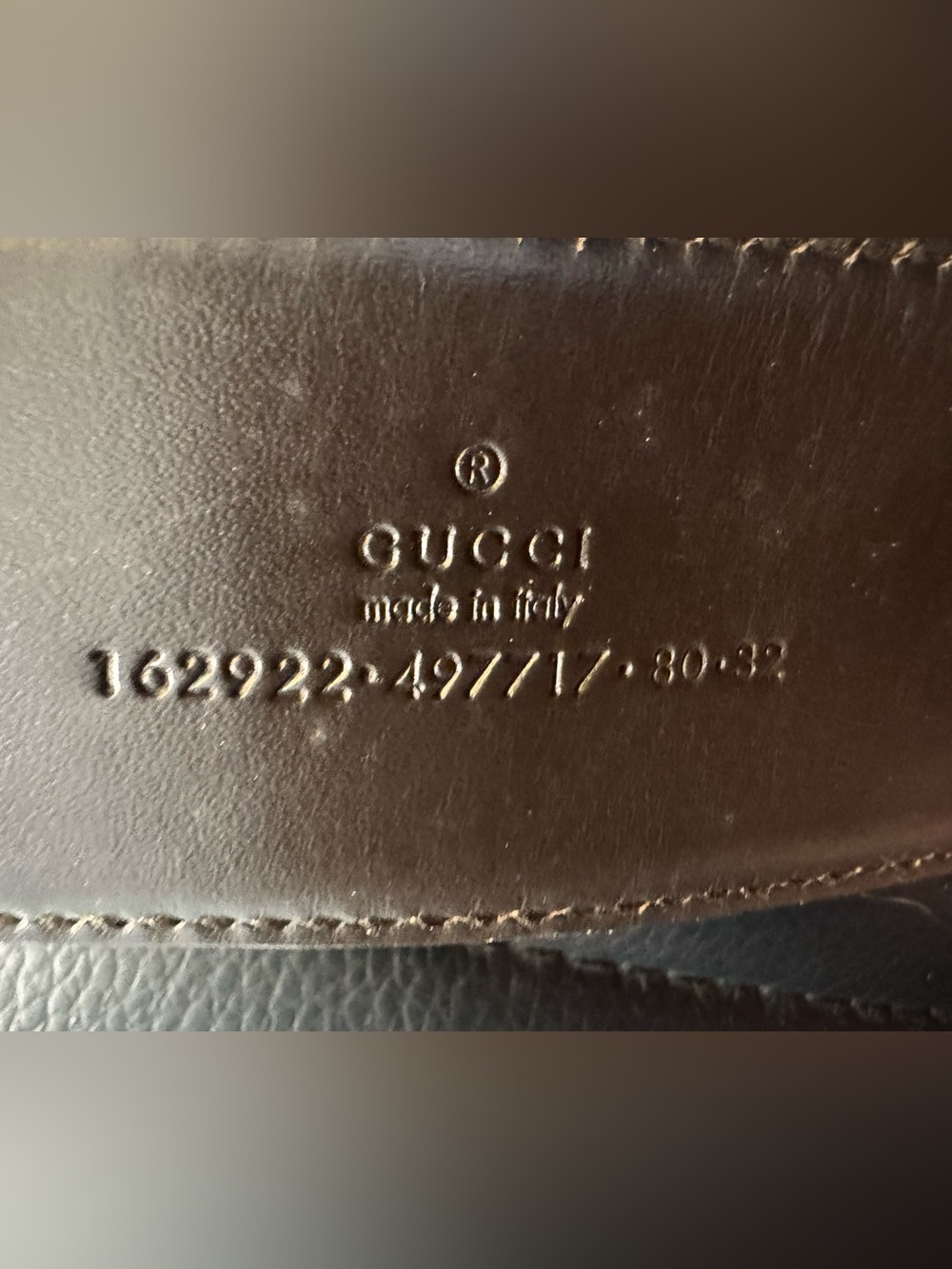 Gucci Sherry Line Belt size 80cm - Picture 8 of 8